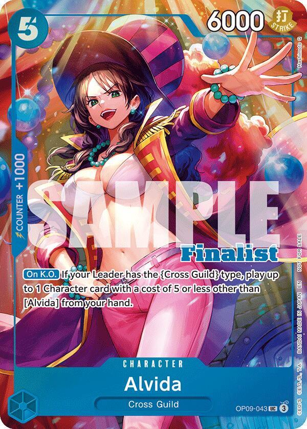 Alvida CS 25-26 Finalist Card Set 2 2025-2026 OP09-043 | One Piece TCG