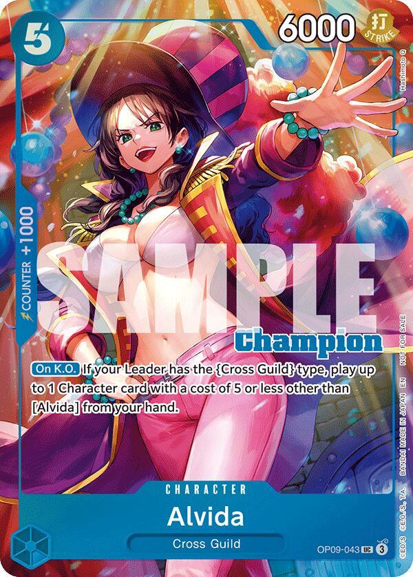 Alvida CS 25-26 Winner Card Set 2 2025-2026 OP09-043 | One Piece TCG