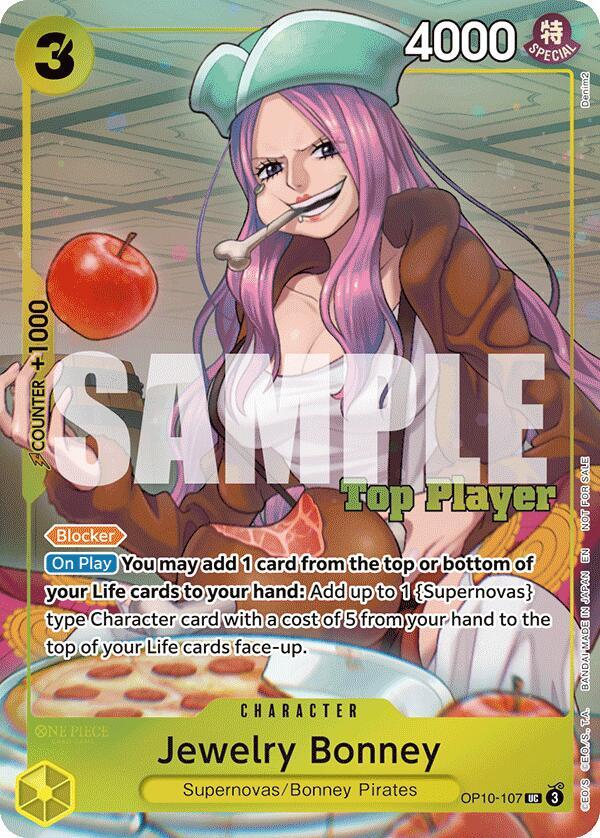 Jewelry Bonney CS 25-26 Top Player Pack Vol. 2 2025-2026 OP10-107 | One Piece TCG