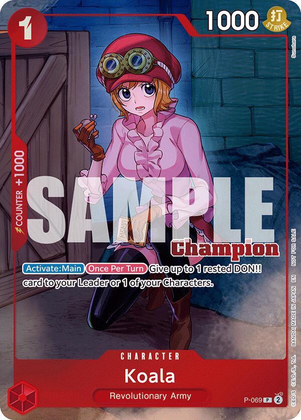 Koala CS 25-26 Winner Card Set 2 2025-2026 P-069 | One Piece TCG
