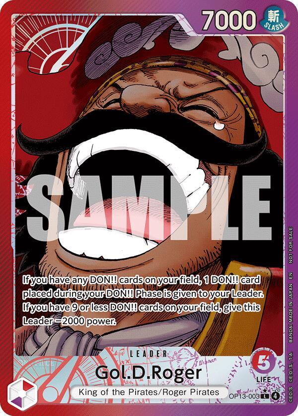 Gol.D.Roger Jumbo OP13-003 | One Piece TCG