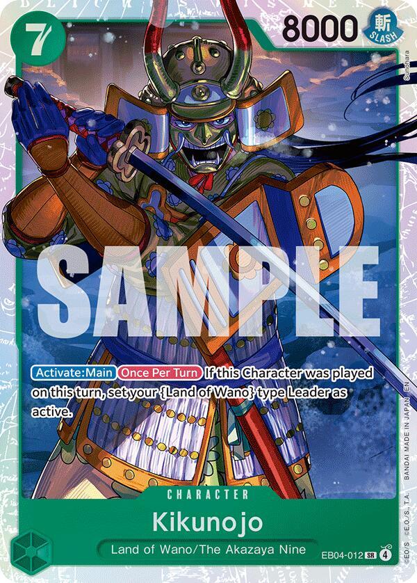 Kikunojo EB04-012 – The Azure Sea's Seven | One Piece TCG