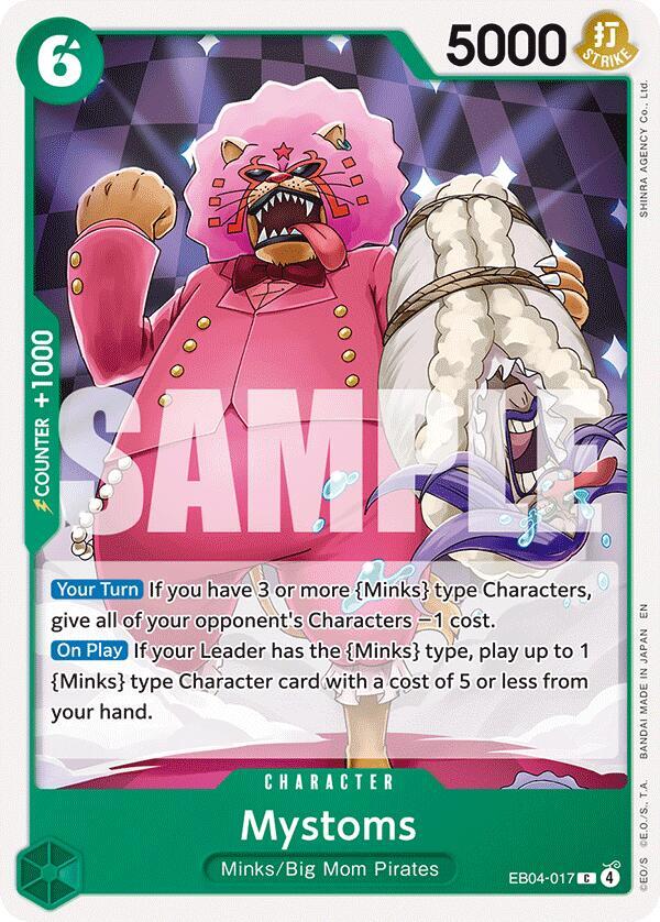 Mystoms EB04-017 – The Azure Sea's Seven | One Piece TCG