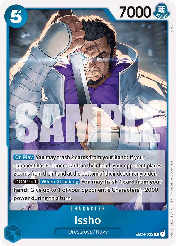 Issho EB04-022 – The Azure Sea's Seven | One Piece TCG