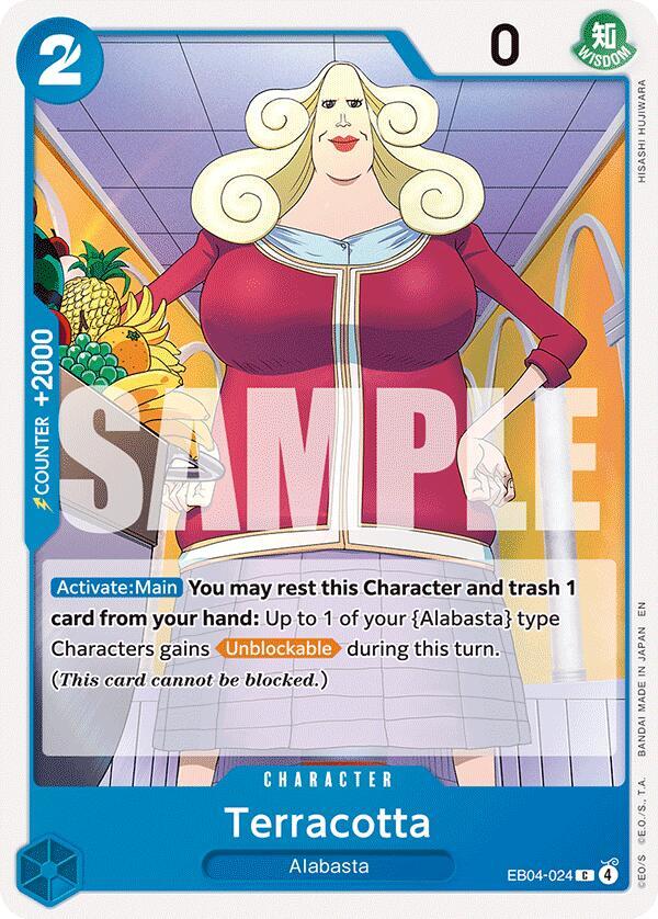 Terracotta EB04-024 – The Azure Sea's Seven | One Piece TCG