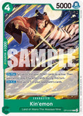 Kin'emon OP14-024 – The Azure Sea's Seven | One Piece TCG
