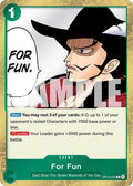 For Fun OP14-037 – The Azure Sea's Seven | One Piece TCG