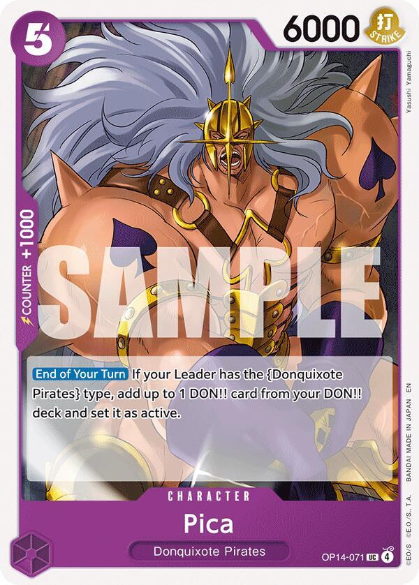 Pica OP14-071 – The Azure Sea's Seven | One Piece TCG