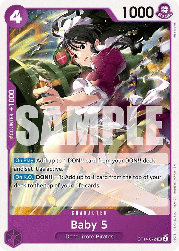 Baby 5 OP14-072 – The Azure Sea's Seven | One Piece TCG