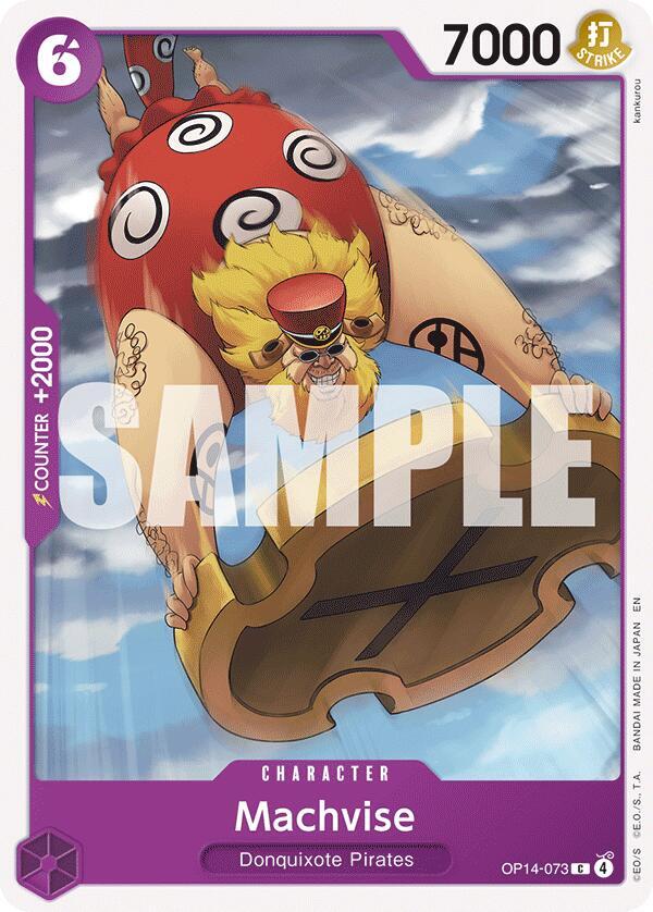 Machvise OP14-073 – The Azure Sea's Seven | One Piece TCG