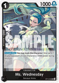Ms. Wednesday OP14-083 – The Azure Sea's Seven | One Piece TCG