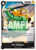 Mr.4(Babe) OP14-093 – The Azure Sea's Seven | One Piece TCG