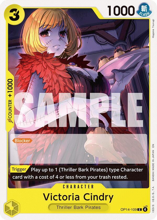 Victoria Cindry OP14-109 – The Azure Sea's Seven | One Piece TCG