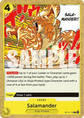 Salamander OP14-116 – The Azure Sea's Seven | One Piece TCG