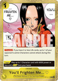 You'll Frighten Me... OP14-118 – The Azure Sea's Seven | One Piece TCG
