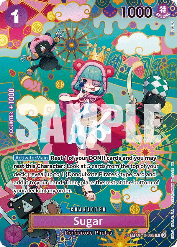 Sugar SP OP10-065 – The Azure Sea's Seven | One Piece TCG