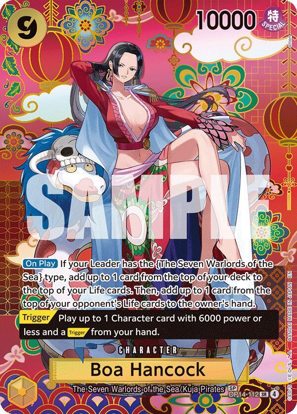 Boa Hancock SP OP14-112 – The Azure Sea's Seven | One Piece TCG