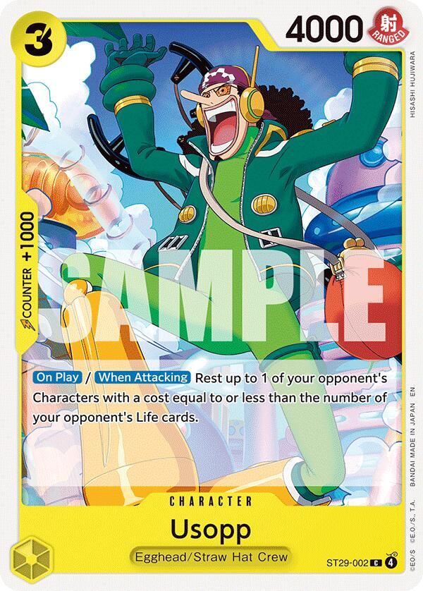 Usopp ST29-002 – Starter Deck 29: Egghead | One Piece TCG
