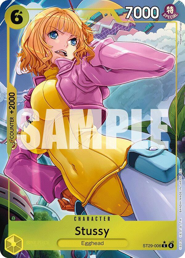 Stussy Full Art ST29-006 – Starter Deck 29: Egghead | One Piece TCG
