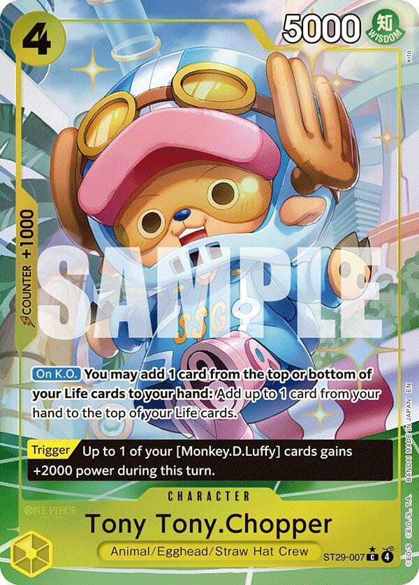 Tony Tony Chopper Full Art ST29-007 – Starter Deck 29: Egghead | One Piece TCG