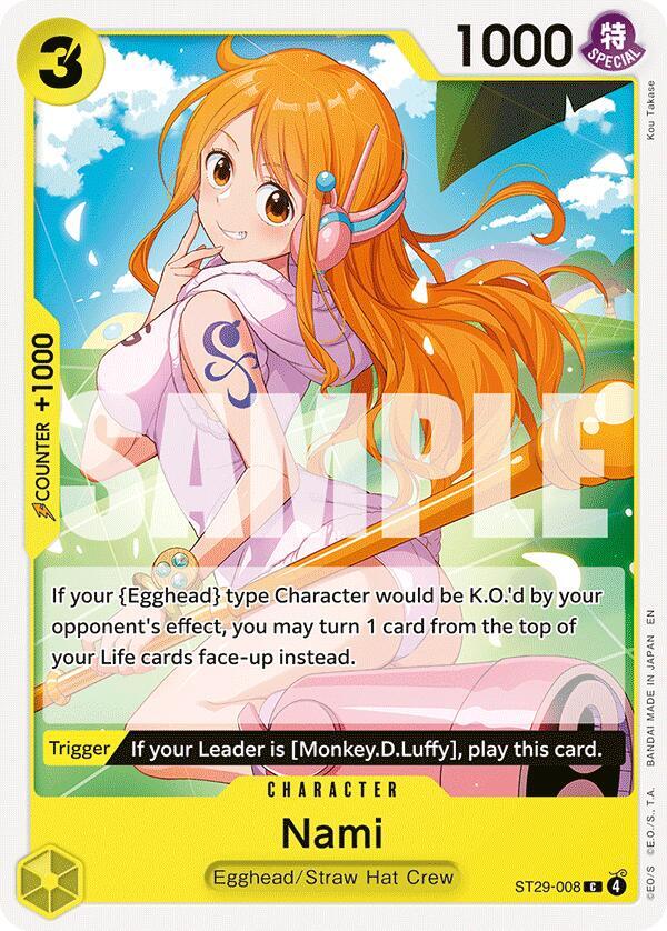 Nami ST29-008 – Starter Deck 29: Egghead | One Piece TCG