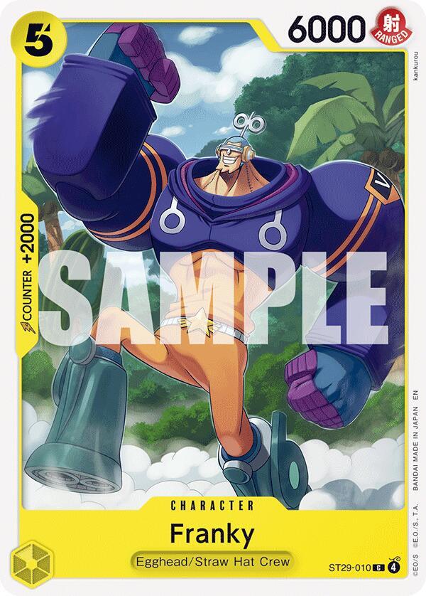 Franky ST29-010 – Starter Deck 29: Egghead | One Piece TCG