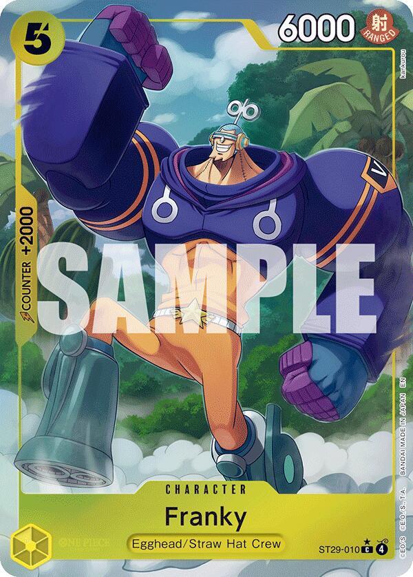 Franky Full Art ST29-010 – Starter Deck 29: Egghead | One Piece TCG
