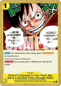 Kizaru!! Compared to Two Years Ago We're a Hundred Times Stronger Now!! ST29-016 – Starter Deck 29: Egghead | One Piece TCG