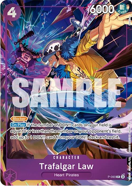 Trafalgar Law Illustration Box Vol.6 P-093 | One Piece TCG