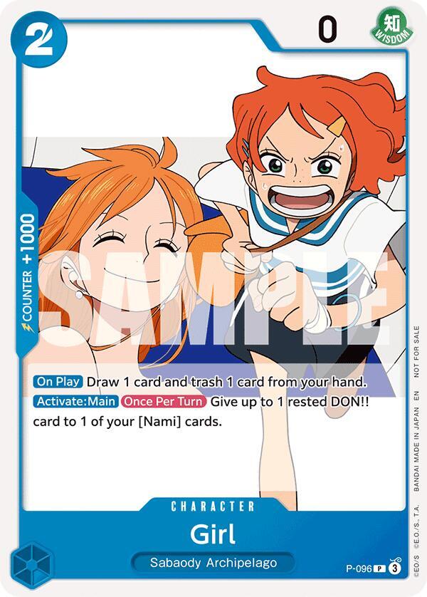 Girl OP14 Release Event P-096 | One Piece TCG