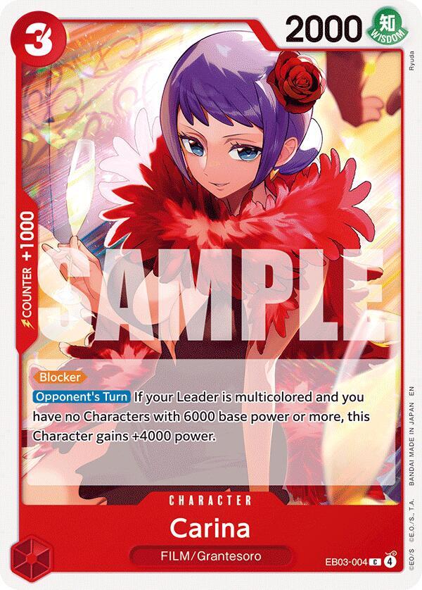 Carina EB03-004 – One Piece Heroines Edition | One Piece TCG