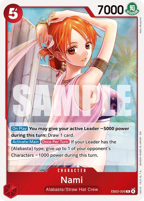 Nami EB03-006 – One Piece Heroines Edition | One Piece TCG