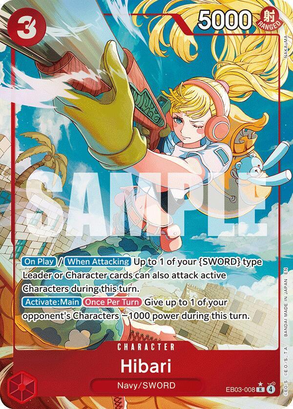 Hibari Alternate Art EB03-008 – One Piece Heroines Edition | One Piece TCG