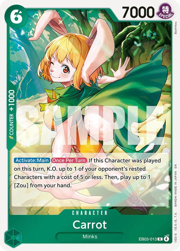 Carrot EB03-013 – One Piece Heroines Edition | One Piece TCG