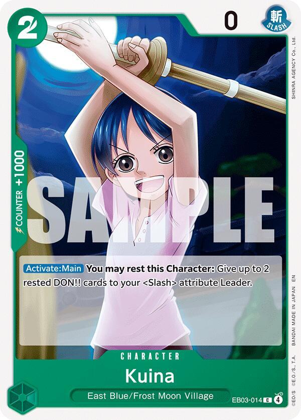 Kuina EB03-014 – One Piece Heroines Edition | One Piece TCG