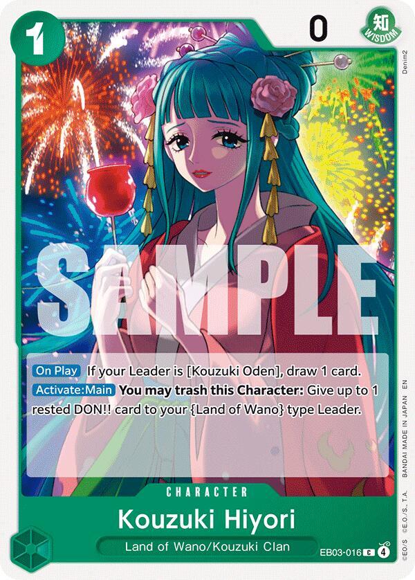 Kouzuki Hiyori EB03-016 – One Piece Heroines Edition | One Piece TCG