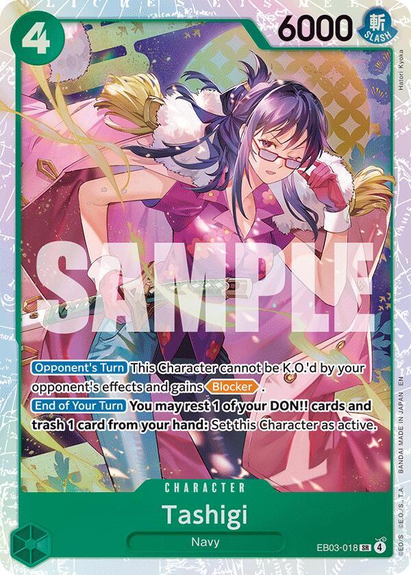 Tashigi EB03-018 – One Piece Heroines Edition | One Piece TCG