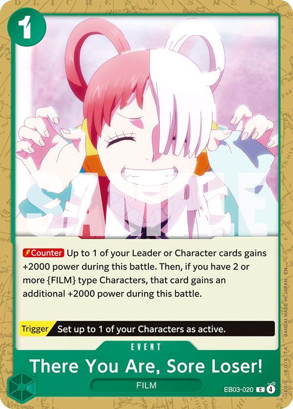 There You Are, Sore Loser! EB03-020 – One Piece Heroines Edition | One Piece TCG