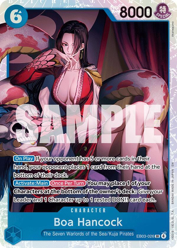 Boa Hancock EB03-026 – One Piece Heroines Edition | One Piece TCG