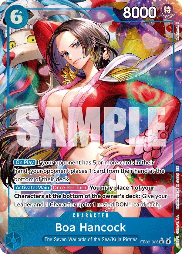 Boa Hancock Alternate Art EB03-026 – One Piece Heroines Edition | One Piece TCG