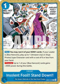Insolent Fool!! Stand Down!! EB03-029 – One Piece Heroines Edition | One Piece TCG