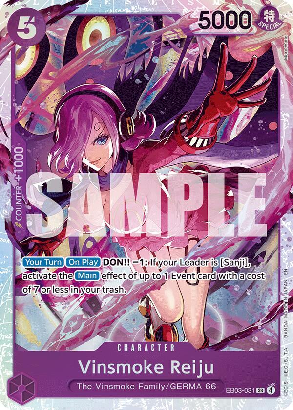 Vinsmoke Reiju EB03-031 – One Piece Heroines Edition | One Piece TCG