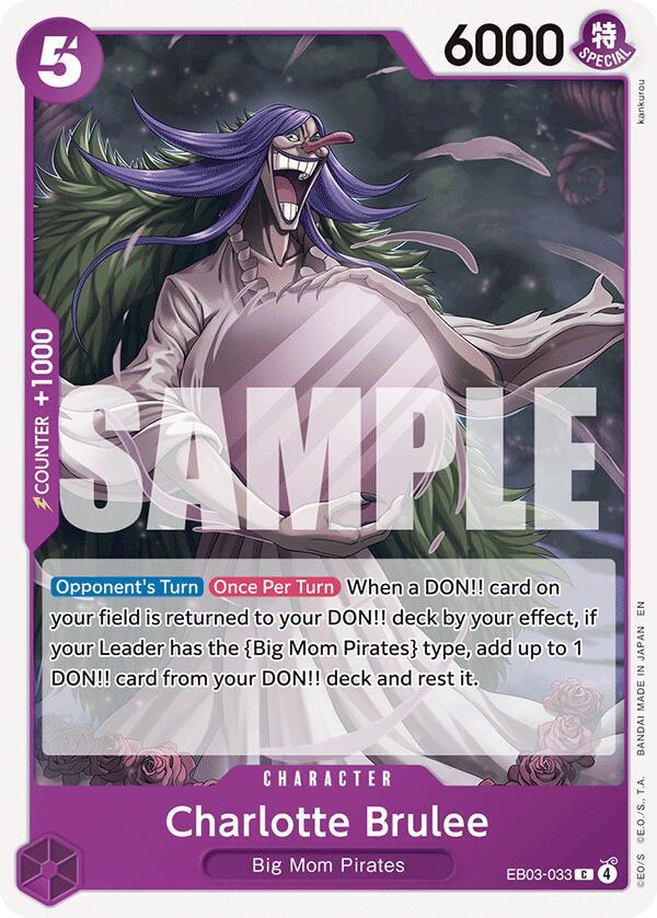 Charlotte Brulee EB03-033 – One Piece Heroines Edition | One Piece TCG