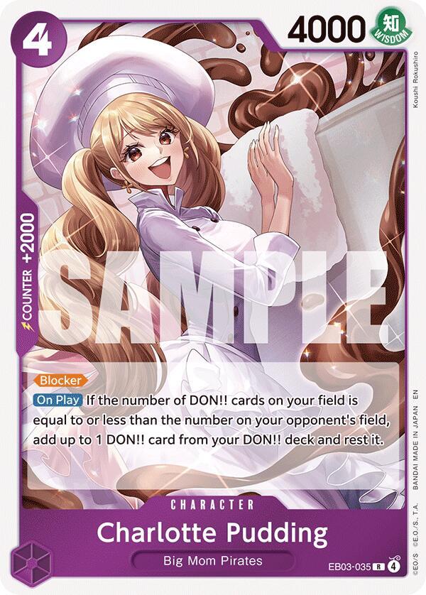 Charlotte Pudding EB03-035 – One Piece Heroines Edition | One Piece TCG