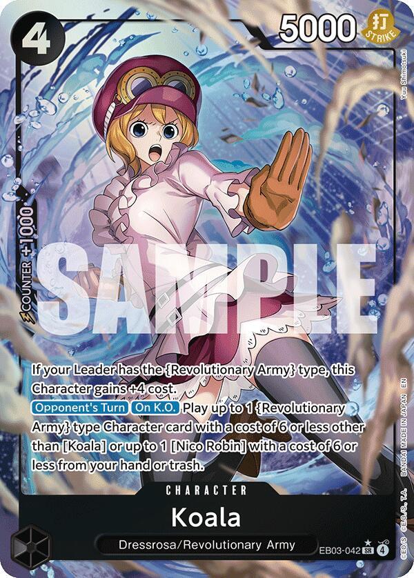 Koala Alternate Art EB03-042 – One Piece Heroines Edition | One Piece TCG