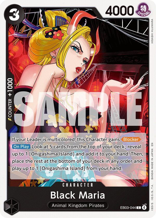 Black Maria EB03-044 – One Piece Heroines Edition | One Piece TCG