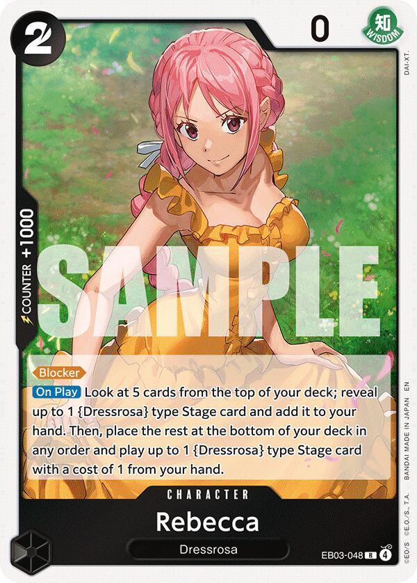 Rebecca EB03-048 – One Piece Heroines Edition | One Piece TCG
