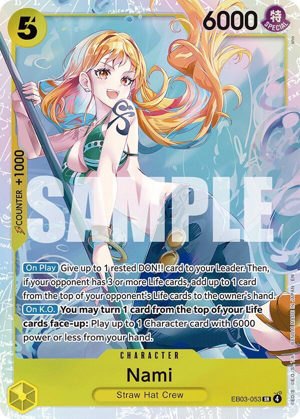 Nami EB03-053 – One Piece Heroines Edition | One Piece TCG