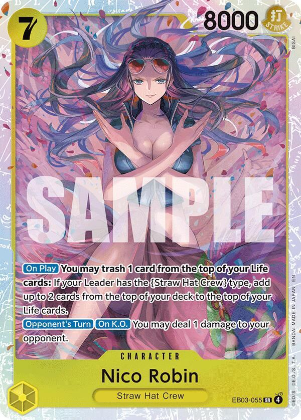 Nico Robin EB03-055 – One Piece Heroines Edition | One Piece TCG