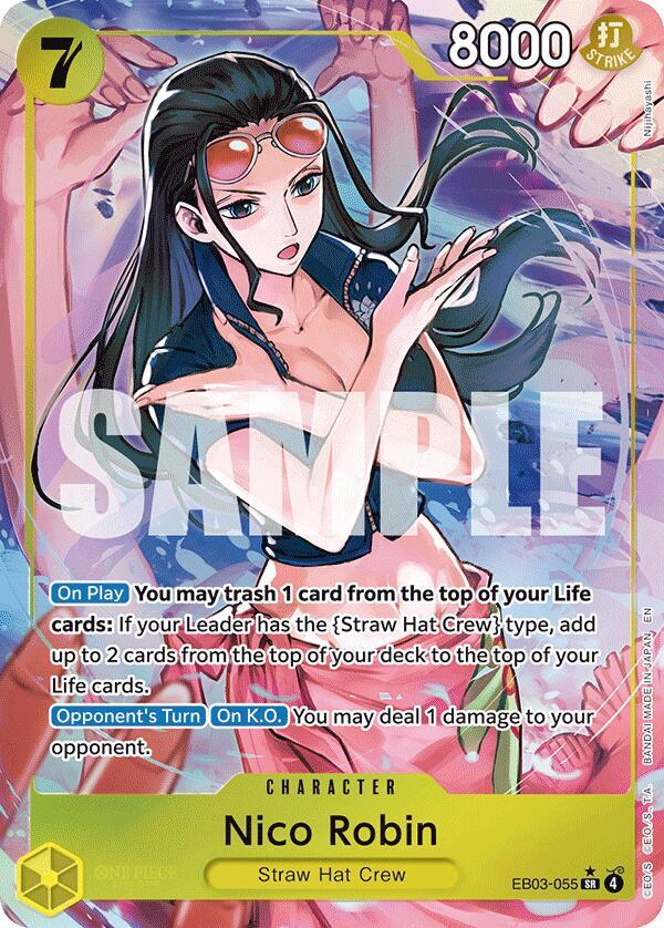 Nico Robin Alternate Art EB03-055 – One Piece Heroines Edition | One Piece TCG